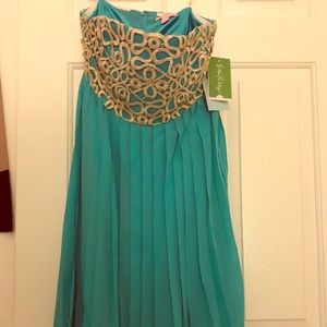 New with tags Lilly Pulitzer strapless dress